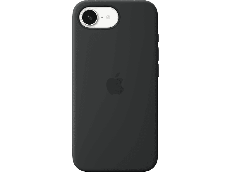 APPLE Silikon Case, Backcover, Apple, iPhone 16e, Black