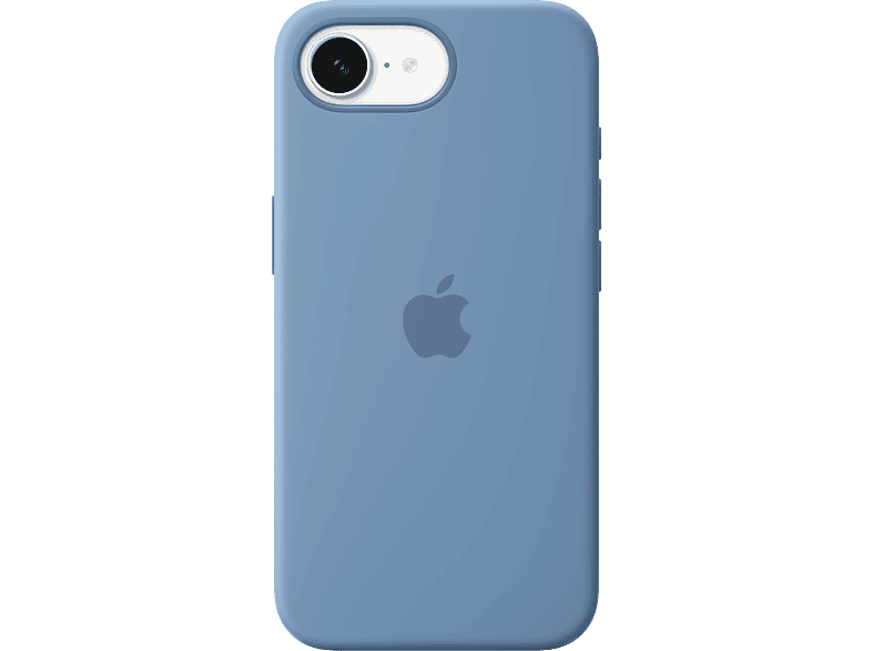 APPLE Silikon Case, Backcover, Apple, iPhone 16e, Winter Blue