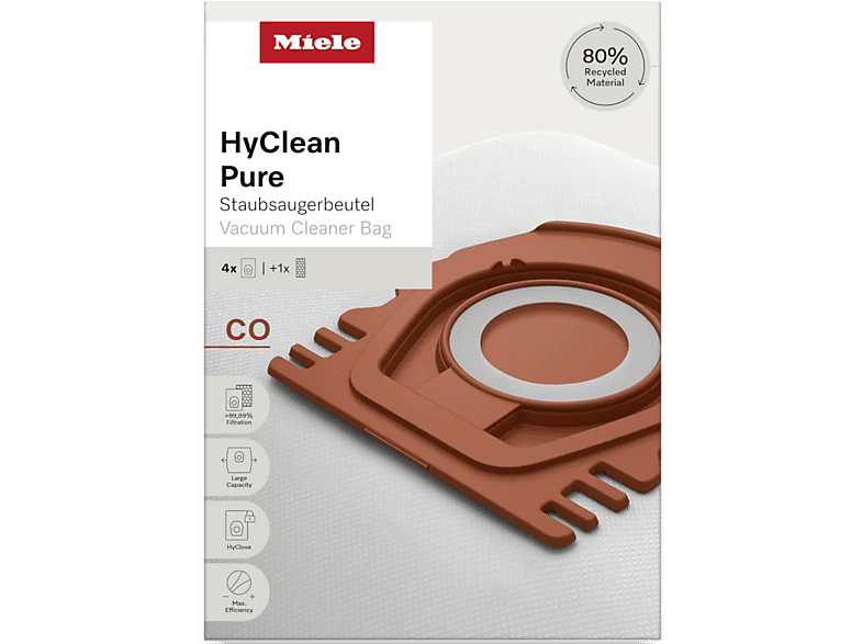 MIELE CO HyClean Pure Staubsaugerbeutel