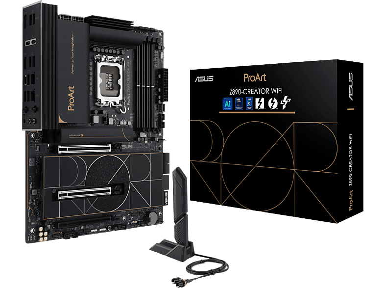 ASUS ProArt Z890-CREATOR WIFI Mainboard Schwarz