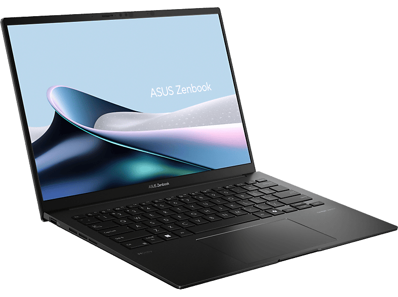 ASUS Zenbook 14 OLED UM3406KA-PP111W, Notebook, mit Display, AMD Ryzen™ AI 7 350 Prozessor (16 MB Cache, bis zu 5 GHz), 32 GB RAM, 1 TB SSD, Radeon™ 860M, Jade Black, Windows 11 Home