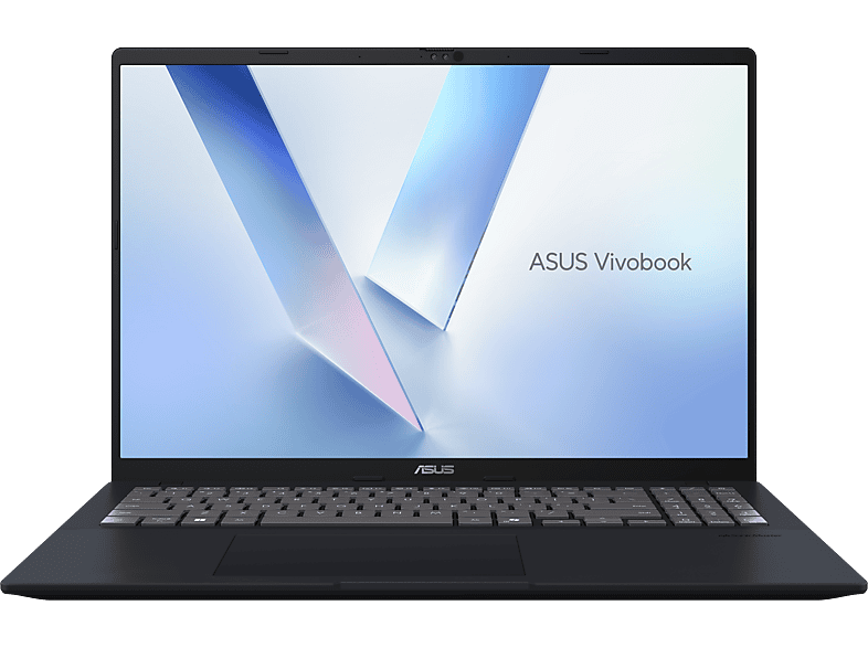ASUS Vivobook 16 X1607CA-MB130W, Notebook, mit Display, Intel® Core™ Ultra 5 225H Prozessor (18 MB Cache, bis zu 4.90 GHz), GB RAM, 512 SSD, Arc™ Onboard Graphics, Quiet Blue, Windows 11 Home