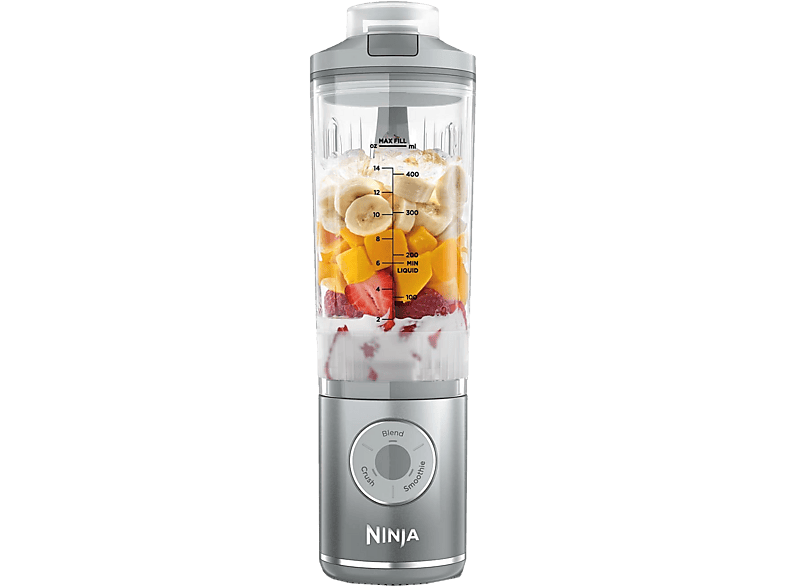 NINJA Blast Max kabelloser Mixer Silber (570 ml)