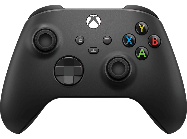 MICROSOFT Xbox Wireless Controller Carbon Black für Series X, S, One, PC, Android, iOS