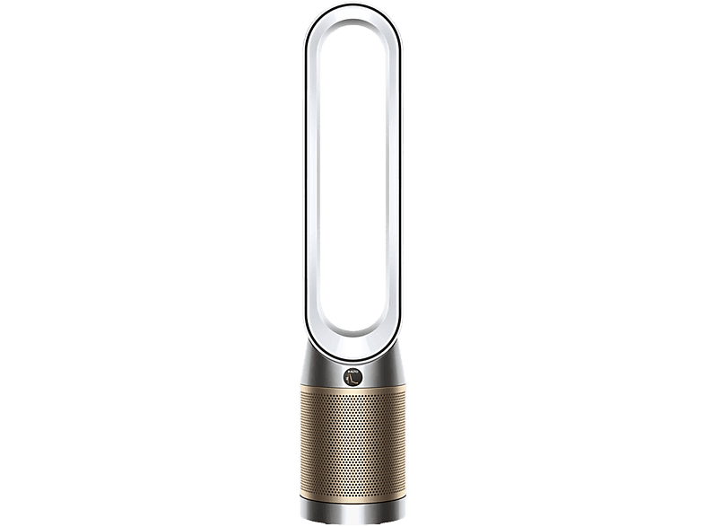 DYSON Cool PC2 De-NOx TP12 Luftreiniger mit Kühlfunktion Weiss/Gold (40 W, Raumgröße: 81 m³, Vollständig versiegelter Kombi-HEPA- und Kaliumcarbonatfilter)