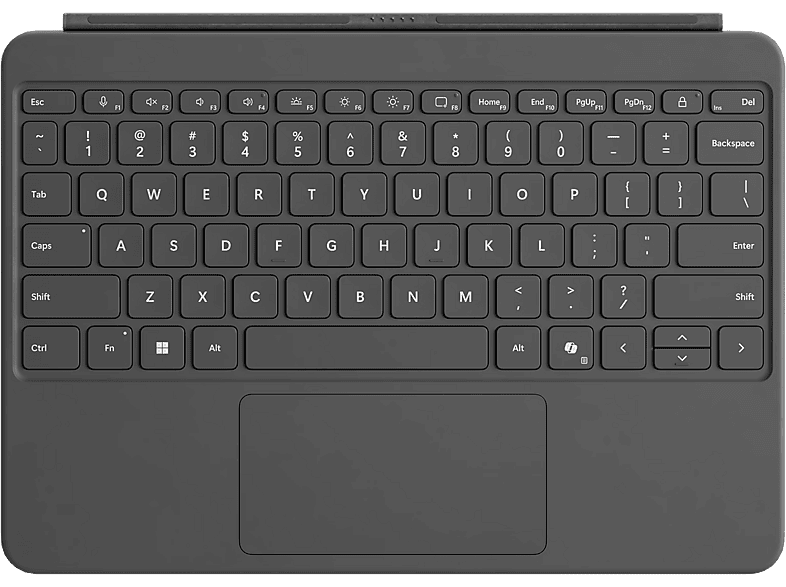 MICROSOFT Surface Pro 12'' Keyboard, Tastatur Anthrazit, kompatibel mit (1. Edition)