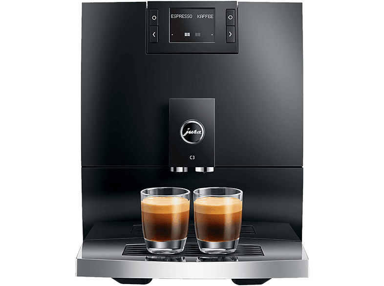 JURA C3 Kaffeevollautomat Piano Black (SA)