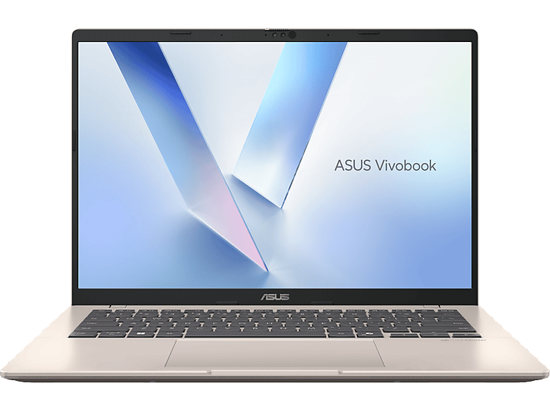 ASUS Vivobook 14 M1407KA-LY047W, Notebook, mit Display, AMD Ryzen™ AI 7 350 Prozessor (16 MB Cache, bis zu 5 GHz), 16 GB RAM, 1 TB SSD, Radeon™ 860M, Platinum Gold, Windows 11 Home