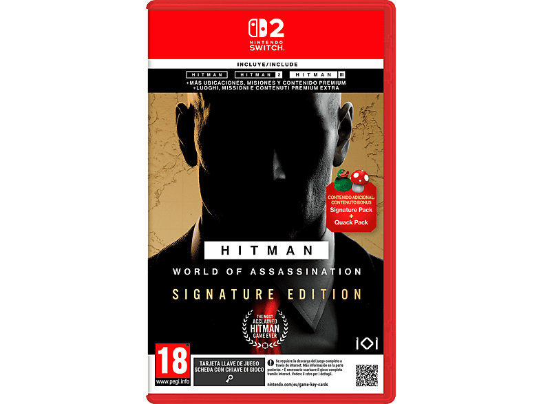 HITMAN World of Assassination: Signature Edition - Nintendo Switch 2 [Italienisch]