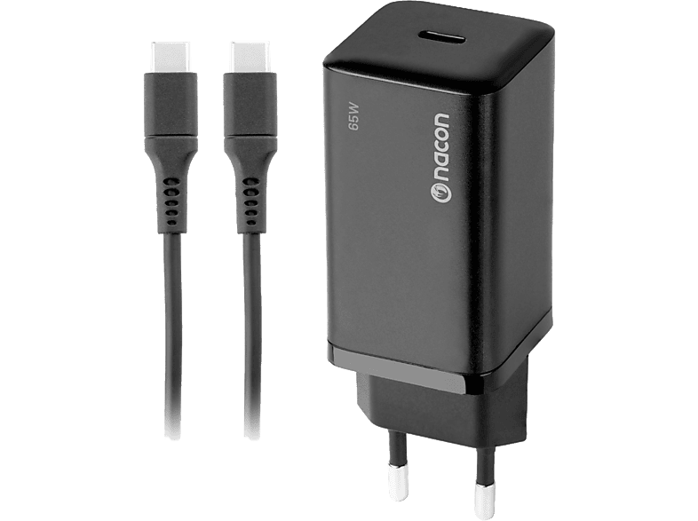 NACON Nintendo Switch 2 AC Adapter Netzteil, Schwarz