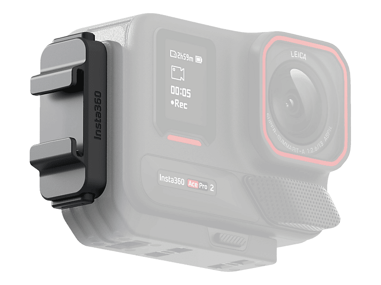 INSTA360 Ace Pro 2/Ace Pro/Ace, Schnellspann-Cold Shoe, Schwarz
