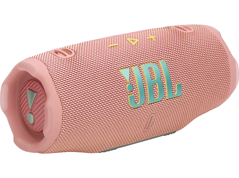 JBL Charge 6 Bluetooth-Lautsprecher, Pink, Wasserfest