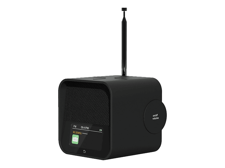 LEXON Oslo News Premium 4-in-1 DAB+ Radio, Digital, DAB+, FM, Bluetooth, Schwarz