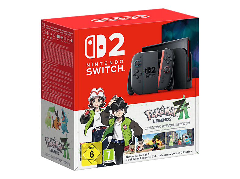 NINTENDO Switch 2 + Pokémon-Legenden: Z-A – Nintendo Edition Bundle Konsole