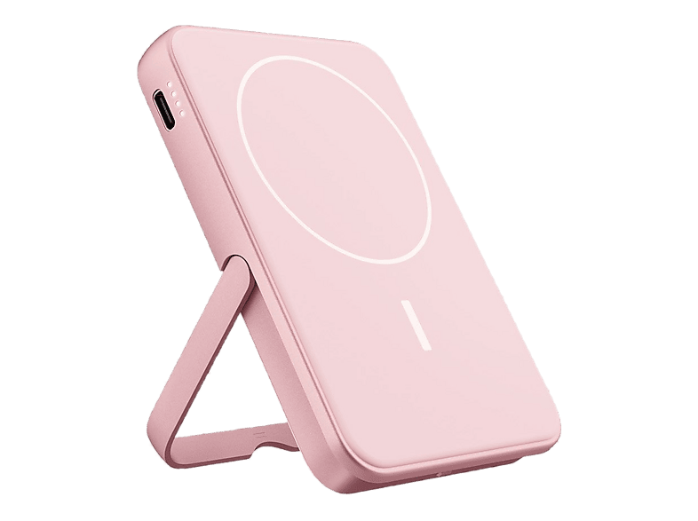 FRESHN REBEL Magnetic Wireless Powerbank 5000 mAh Pastel Pink