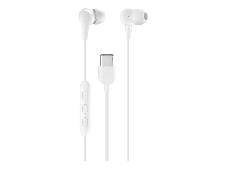 MUSIC SOUND USB-C, In-ear Kopfhörer Weiss