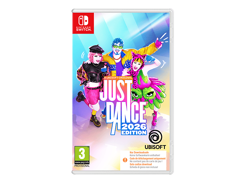 Just Dance 2026 Edition (CiaB) - Nintendo Switch [Deutsch, Französisch, Italienisch]