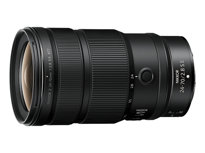 NIKON NIKKOR Z 24-70mm f/2.8 S II 24 mm - 70 (Kleinste Blende f/22) ASPH, ED (Zoomobjektiv für Nikon Z-Mount, Schwarz)