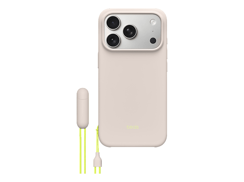 BEATS Kickstand Case mit MagSafe und Kamerasteuerung, Backcover, Apple, iPhone 17 Pro, Lime Stone