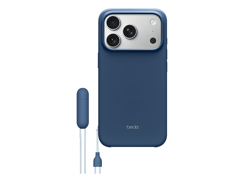 BEATS Kickstand Case mit MagSafe und Kamerasteuerung, Backcover, Apple, iPhone 17 Pro, Bedrock Blue