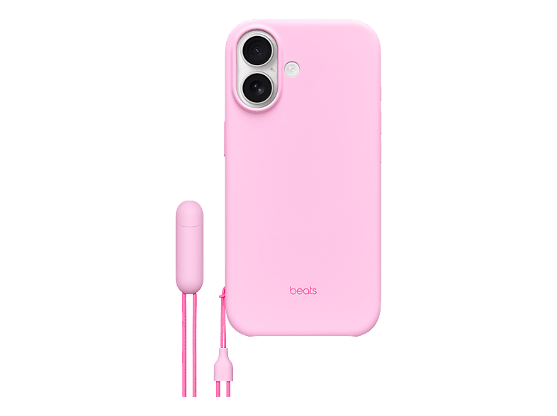 BEATS Kickstand Case mit MagSafe und Kamerasteuerung, Backcover, Apple, iPhone 17, Pebble Pink