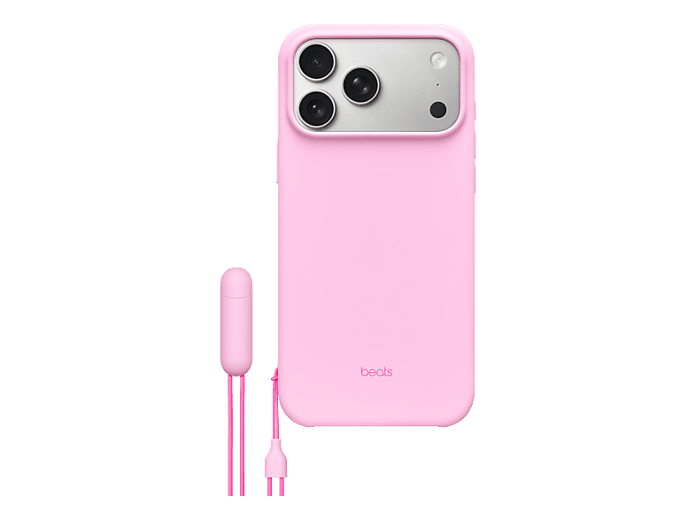 BEATS Kickstand Case mit MagSafe und Kamerasteuerung, Backcover, Apple, iPhone 17 Pro Max, Pebble Pink