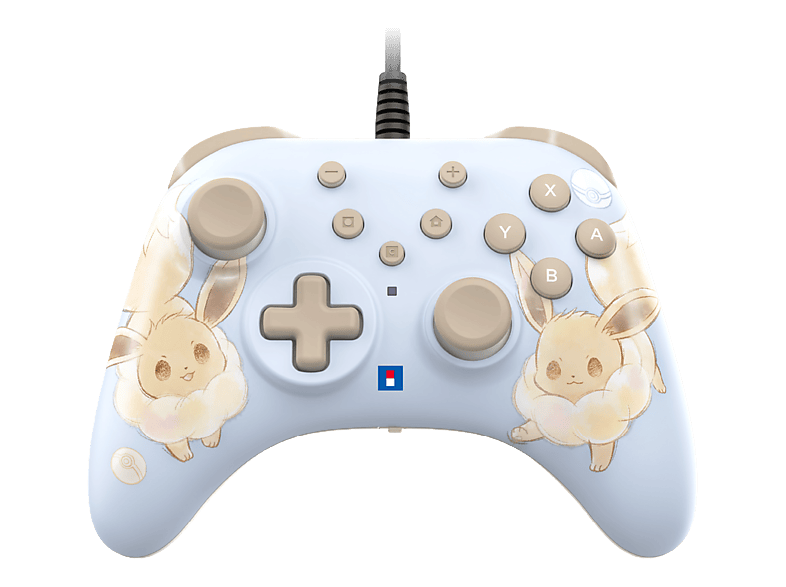 HORI Nintendo Switch 2 HORIPAD Turbo (Evoli Cottage Core) Controller Blau/Braun/Beige für 2, Switch, OLED, PC
