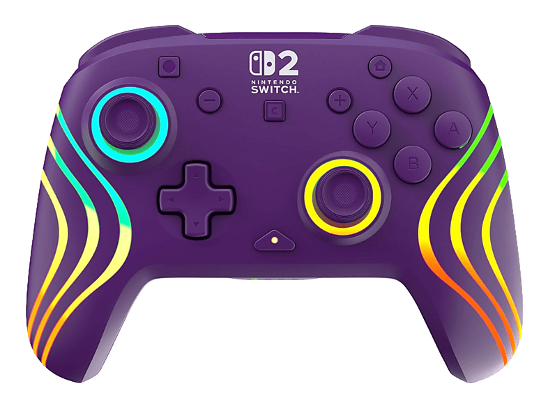 TURTLE BEACH Afterglow™ Wave Wireless Controller Purple für Nintendo Switch 2, Switch, OLED, Lite