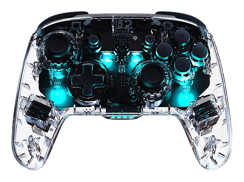 TURTLE BEACH Afterglow™ Wireless Controller Transparent für Nintendo Switch 2, Switch, OLED, Lite