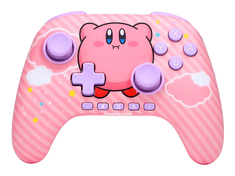 POWERA Advantage - Kirby Puff Wireless Controller Pink/Violett für Nintendo Switch 2, Switch, OLED, Lite