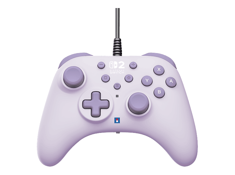 HORI Nintendo Switch 2 HORIPAD Turbo Controller Cozy Lavender für 2, Switch, OLED, PC