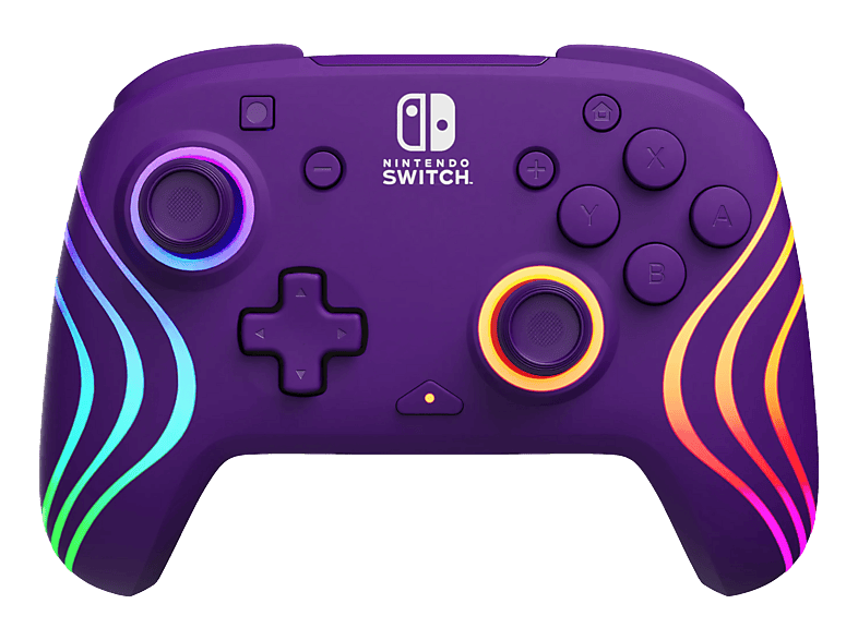 PDP Afterglow Wave Wireless Controller Purple für Nintendo Switch, Switch OLED, Lite