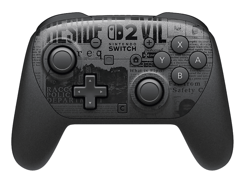 NINTENDO Pro - Resident Evil Requiem-Edition Controller Schwarz Matt für Nintendo Switch 2