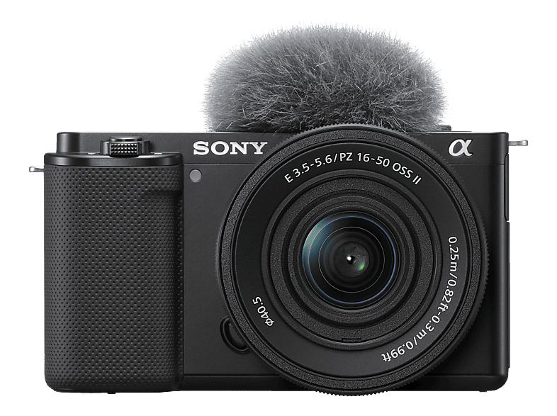 SONY Alpha ZV-E10K APS-C spiegellose Kamera mit Wechselobjektiv und 16-50 mm f/3.5-5.6 Power Zoom Kit-Objektiv (Schwenkbarer Bildschirm, 4K Video, Real-Time Augen Autofokus)