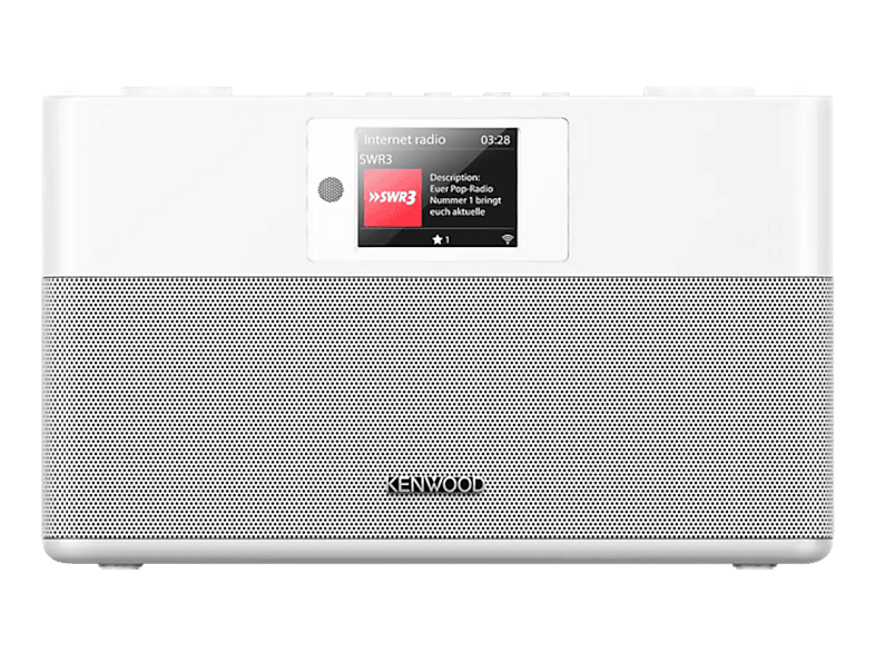 KENWOOD CR-ST120S Smart Radio, Digital, DAB+, DAB, FM, Internet radio, Bluetooth, Weiss