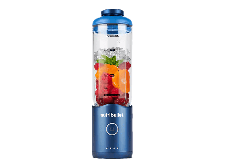 NUTRIBULLET Flex Portable Mixer Standmixer Saphirblau (100 W, 0.6 l)