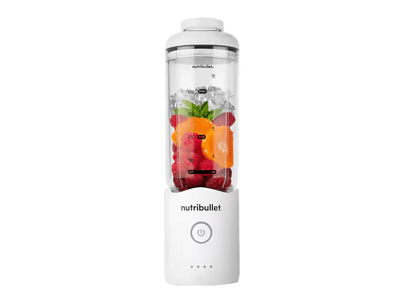 NUTRIBULLET Flex Portable Mixer Standmixer Weiss (100 W, 0.6 l)