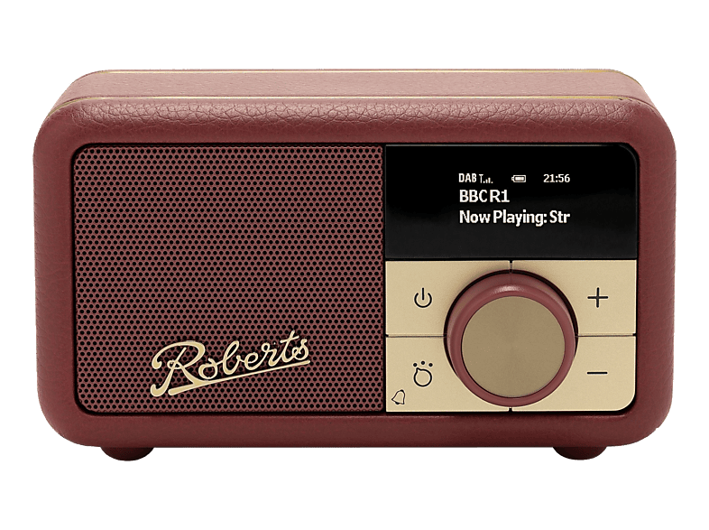 ROBERTS Revival Petite 2 DAB+ Radio, Digial, DAB, DAB+, FM, Bluetooth, Deep Red
