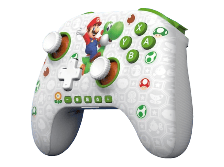 POWERA Advantage - Mario & Yoshi Wireless Controller Mehrfarbig für Nintendo Switch 2, Switch, OLED, Lite