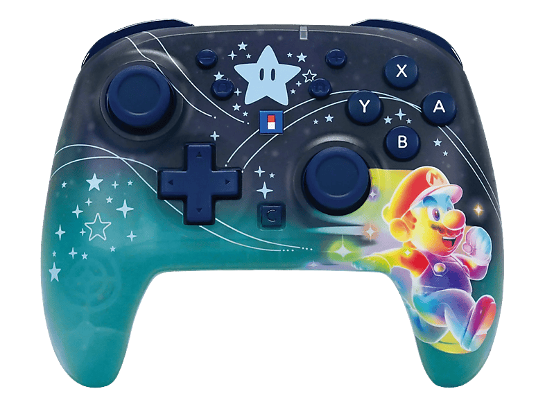 HORI HORIPAD Turbo (Universe Mario) Wireless Controller Mehrfarbig für Nintendo Switch 2, Switch, OLED, Lite