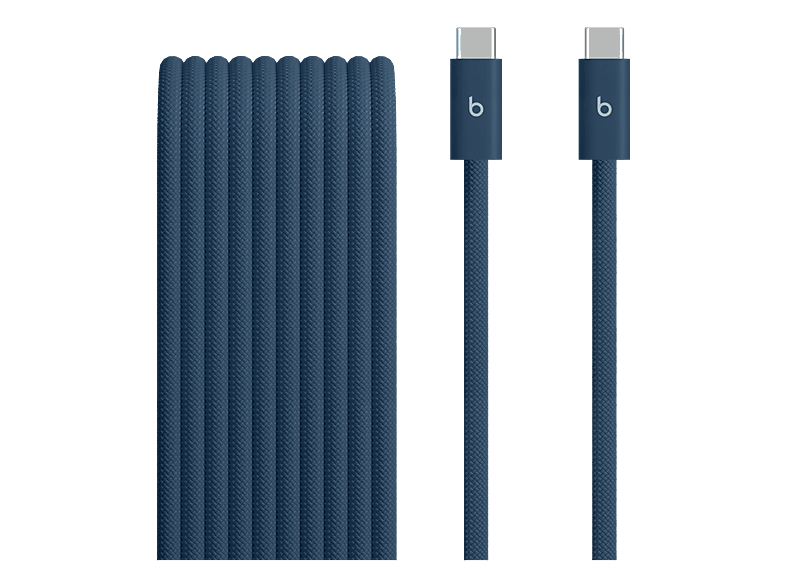 BEATS USB‑C auf geflochtenes, Lade- und Datenkabel, 3 m, Nitro Navy