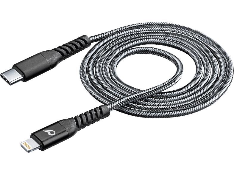 CELLULAR LINE Extreme Cable - Daten-/ Ladekabel (Schwarz)