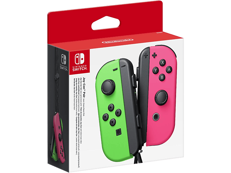 NINTENDO Switch Joy-Con - Controller (Neon-Grün/Neon-Pink)