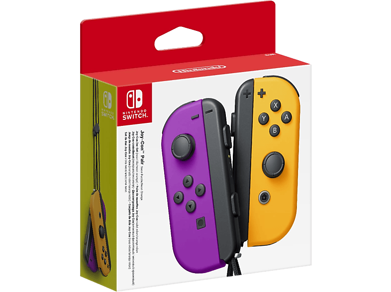 NINTENDO Switch Joy-Con - Controller (Neon-Lila/Neon-Orange)