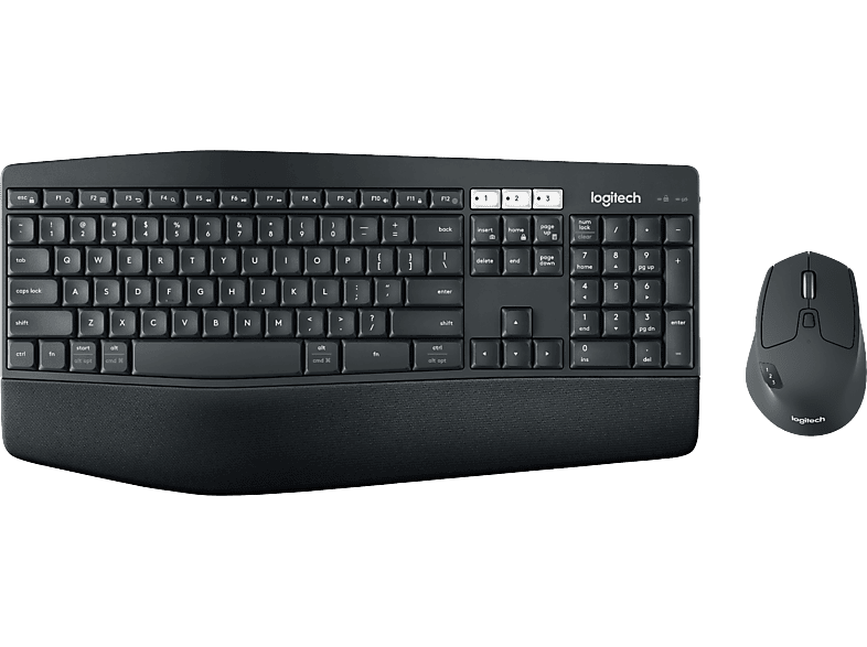 LOGITECH MK850 - Tastatur & Maus (Schwarz)