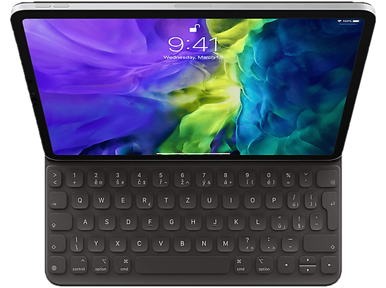 APPLE Smart Keyboard Folio (CH Layout) - Schutzhülle mit Tastatur (Schwarz)