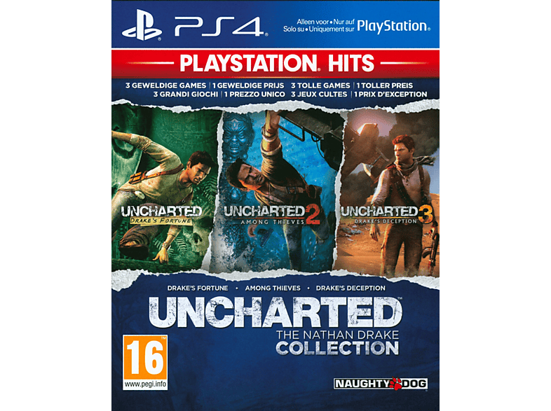 PlayStation Hits: Uncharted - The Nathan Drake Collection 4 Deutsch, Französisch, Italienisch