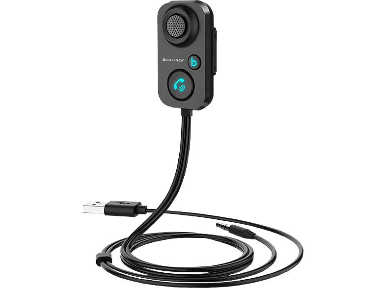 CALIBER PMT061BT - Bluetooth FM Transmitter (Schwarz)