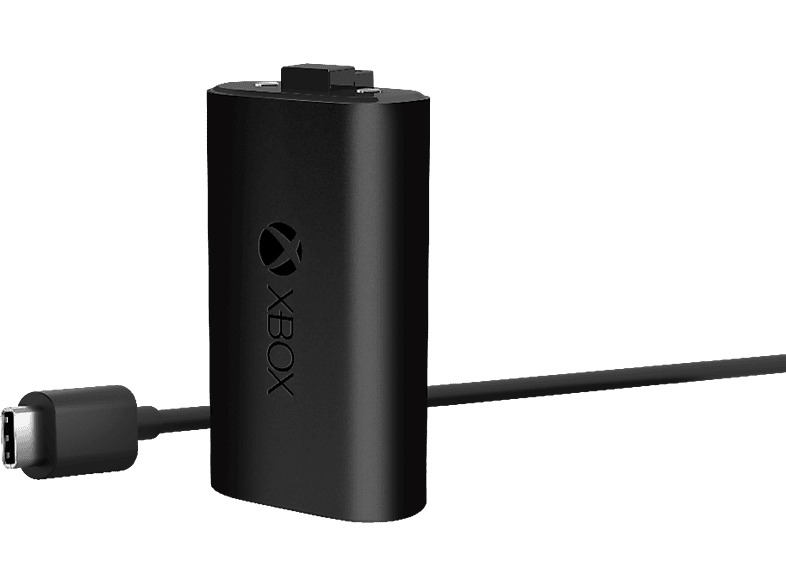 MICROSOFT Xbox - Play & Charge Kit (Schwarz)