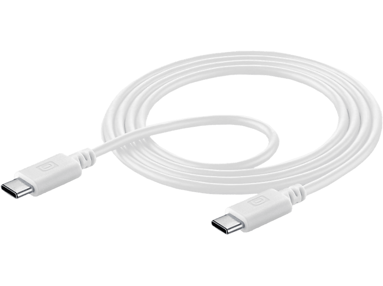 CELLULAR LINE USBDATAC2C5A1MW - Ladekabel (Weiss)
